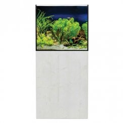 AquaSys 150 Aquarium & Cabinet Set - Soft Matt White