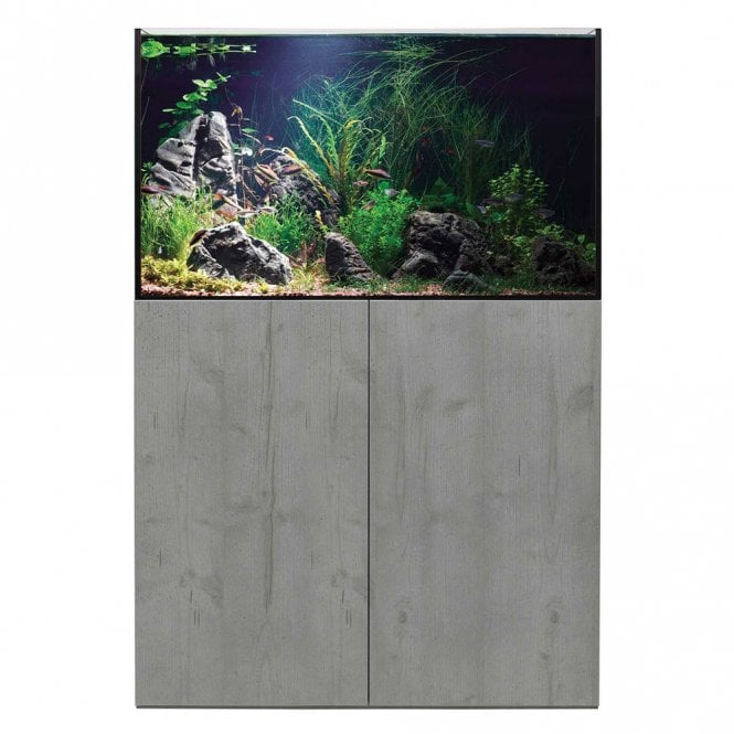 AquaSys 230 Aquarium & Cabinet Set - Boston Concrete