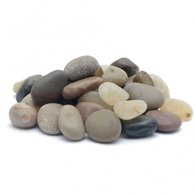 Decorative Aquarium Natural Beach Pebble 2kg