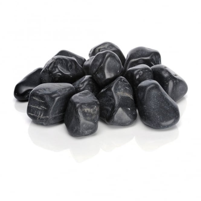 Feng Shui Marble Pebble Pack - Black