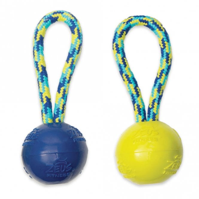 Fitness Ball Tug With TPR Encasing Tennis Ball (23cm)