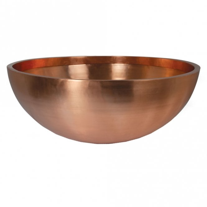 Large Round Copper Bowl