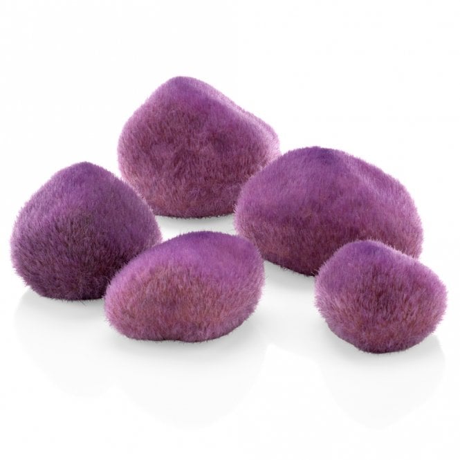 Moss Pebbles - Purple